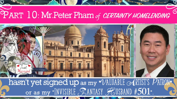 10b ”Wedding in Sicily - Invitation Film for my Fantasy Husband #501” short film directing by Keolani Aalai